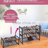 Vivinature Home 2 Tier Stackable Extra Wide Shoe Rack and Storage Shelf thumbnail-3