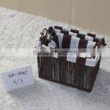 FSC Wholesale 100% Handmade Nature Bakery Wicker Bread Basket thumbnail-4