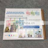 15 Rings Colorful Divided Scarf Tie Rack Multifunctional Scarf Hanger Frame thumbnail-2