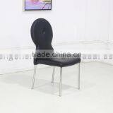 armless chair , metal cafe chair , dining chair for living room furniture