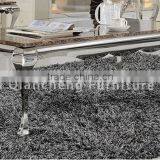 Mable Top Silver Coffee Table Tea Table Set thumbnail-3
