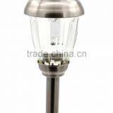 12pk Stainless Steel Glass Lens Solar Garden Lawn LED Path Light thumbnail-2
