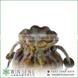 Pretty Bag Shape With Coin Pattern Ceramic Piggy Bank thumbnail-5