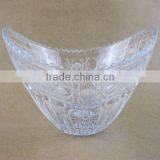 Glass Fruit Bowl Boat Shape Glass Bowl thumbnail-4