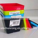 Cheap Plastic Flower Pot With Tray thumbnail-3