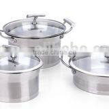 New Style Stainless Steel 6pcs Cookware Set/pot Set thumbnail-6
