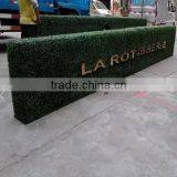 2017 Hot Sale Ornamental Plants Artificial Boxwood Hedge Hot Sale Artificial Green Wall thumbnail-1
