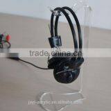 Acrylic Clear Earphone Display Rack Acrylic Headphone Display Stand thumbnail-4