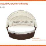 Rattan Outdoor Leisure Round Daybed thumbnail-2