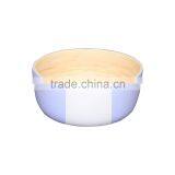 Lacquer Bamboo Salad Bowls, Spun Bamboo Bowls thumbnail-2