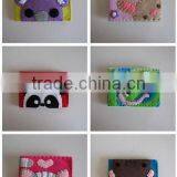 New Products 2017 6 Types Cute Polyester Coin Rabbit Wallet Cat Purse Cartoon Style Wool Fabric 4.5 Inch Phone Case Wholesale thumbnail-1