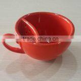 Factory Direct Wholesale 200ml Unique Ceramic Tea Filter Mug thumbnail-1