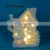 Hot Sell Home Ornament Ceramic Christmas House thumbnail-2