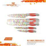 A3405-1 Good Quality Stainless Steel Kitchen Knife Set With Titanium Plated thumbnail-6