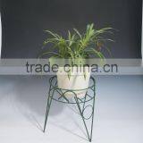 12" Gardon Iron Plant Satnd Flower Pot Stand Holder thumbnail-1