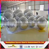New Fashion Show Inflatable Mirror Ball Wedding Decoration silver ball Customized on sell