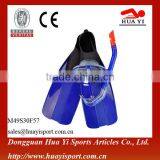 Scuba Mask Dry Snorkel Fins New Diving Equipment Sets thumbnail-1