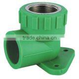 PPR Female Elbow Wall Plate (Copper Thread) thumbnail-1