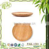 Aonong Round Bamboo Coaster/ Customized Cup Holder Plate