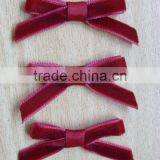 MSD Beautiful Velvet Ribbon Bow for Clothing Decoration,velvet Bow for Bra thumbnail-5
