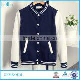 Winter Button Baseball Jacket Women Fleece Sweatshirt Hoodies thumbnail-1