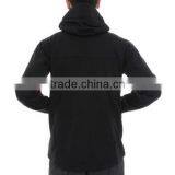 High Quality Black Color Waterproof Men Softshell Jacket thumbnail-2