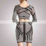 Top Lady Party Evening Dress 2Pcs Sets Direct Supplier thumbnail-4