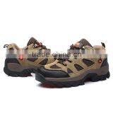 Autumn Male Outdoor Shoe With Genuine Leather, Good Quality Outdoor Climbing Boots for Male Female Made in Jinjiang Factory thumbnail-3