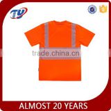 construction High visibility safety T-shirt for man