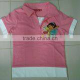 2012 Fashion Cute Design Kids Polo T-shirt thumbnail-1