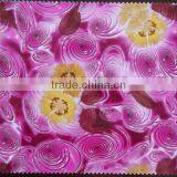 PVC Synthetic Leather, Pvc Leather With Flower Print Design for Bag