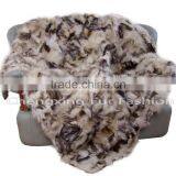 CX-D-48 Wholesale Custom Real Fox Fur Area Carpet Rug thumbnail-2