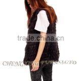 CX-G-B-110A Funny Fashion Womens Clothing Real Raccoon Fur Costume thumbnail-3