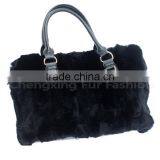CX-H-31 Rex Rabbit Fur Handbag Purses And Handbags thumbnail-3