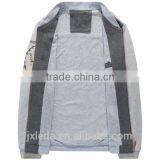 Stand Collar Long Sleeves Sports Jacket Man thumbnail-3