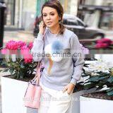 Mohair Ball Ice Cream Printed Sweatshirt Mommy And Me Pullover Custom Hoodies thumbnail-3