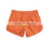100% Polyester Ladies Plain Beach Shorts Women Sexy Beach Wear thumbnail-2