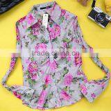Fashion Chiffon Blouses for Women 2013 Garments thumbnail-1