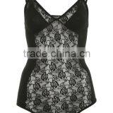 Sexy Goddess Hook Flower Hollow Out Bud Silk Vest thumbnail-1