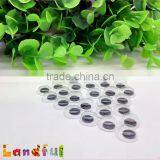 10mm Glue Back Black Safety Wiggle Eyes Craft Plush Toy Googly Moving Eyes thumbnail-3