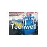 Manual, Hydraulic Decoiler 15KW Hat Channel Cold Roll Forming Machine of 1.5 - 3.0mm