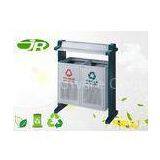Separating Standing Steel Waste Bin For Public Nontoxic 93 * 40 * 100 CM thumbnail-1