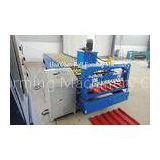 Automatic Red Roofing Sheet Roll Forming Machine Roofing Tile Making Machine