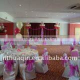 Wedding Banquet Chair Cover and Polyester Chair Cover Fashion Good Market Chair Cover