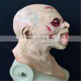 Halloween Mask Green Latex Terror Performing Party Devil Skeleton Mask thumbnail-3