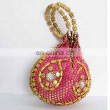 Cute Baby Pink Potli Bag thumbnail-1