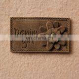 Faux Jeans PU Leather Labels Custom Embossed for Jeans, Jeans Labels thumbnail-6
