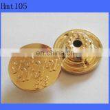 garment accessory high quality metal jeans button