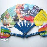 Wenzhou Customized Fullcolor Logo Imprint PP Advertising Hand Fan
