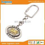 Round Shape High Quality Spinning Keychain thumbnail-4